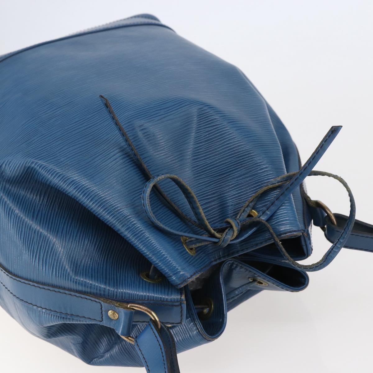 LOUIS VUITTON Epi Noe Shoulder Bag Toledo Blue M44005 LV Auth 143627