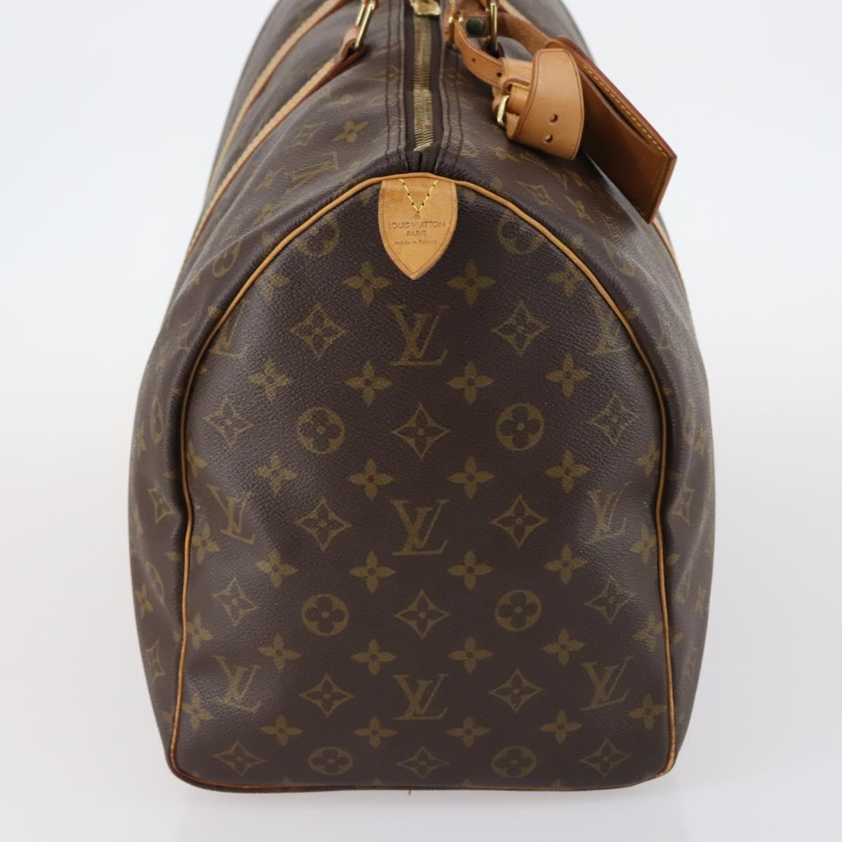 LOUIS VUITTON Monogram Keepall 50 Boston Bag M41426 LV Auth 143641