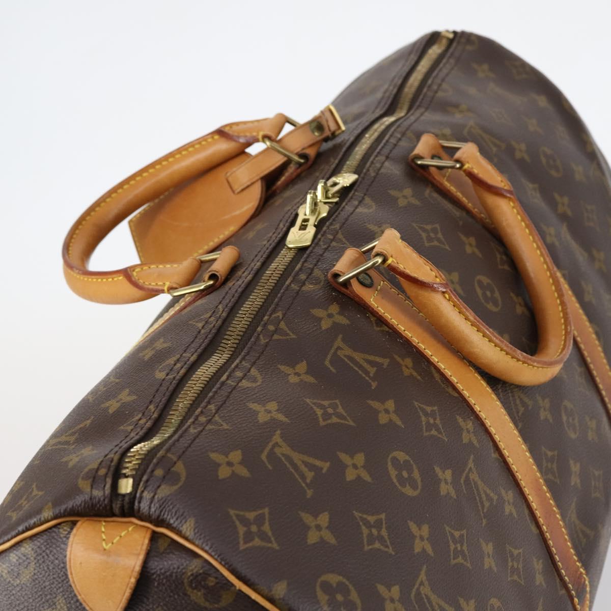 LOUIS VUITTON Monogram Keepall 50 Boston Bag M41426 LV Auth 143641