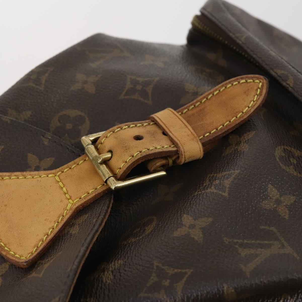 LOUIS VUITTON Monogram Montsouris GM Backpack M51135 LV Auth 143643