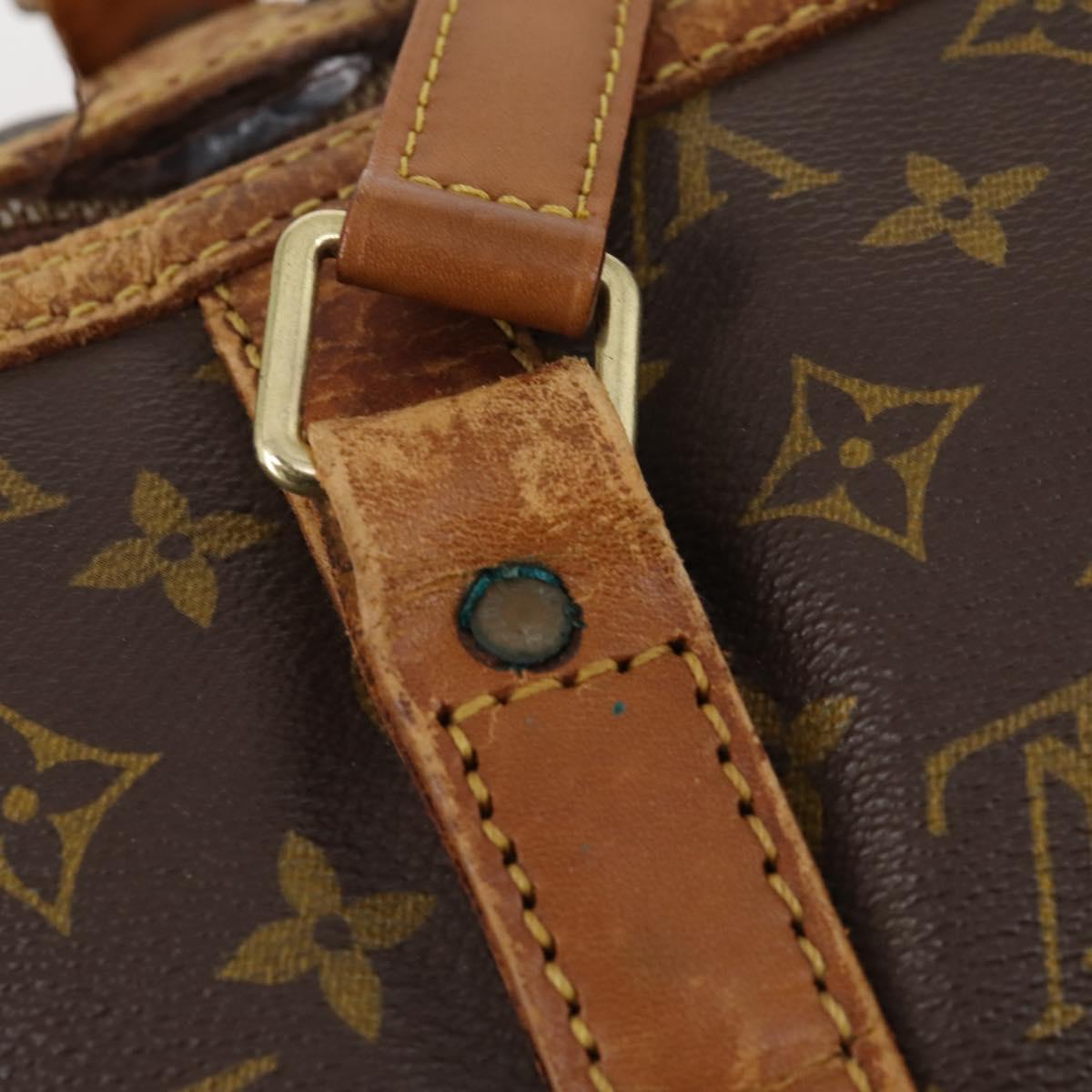 LOUIS VUITTON Monogram Sac Souple 45 Boston Bag Vintage M41624 LV Auth 143732