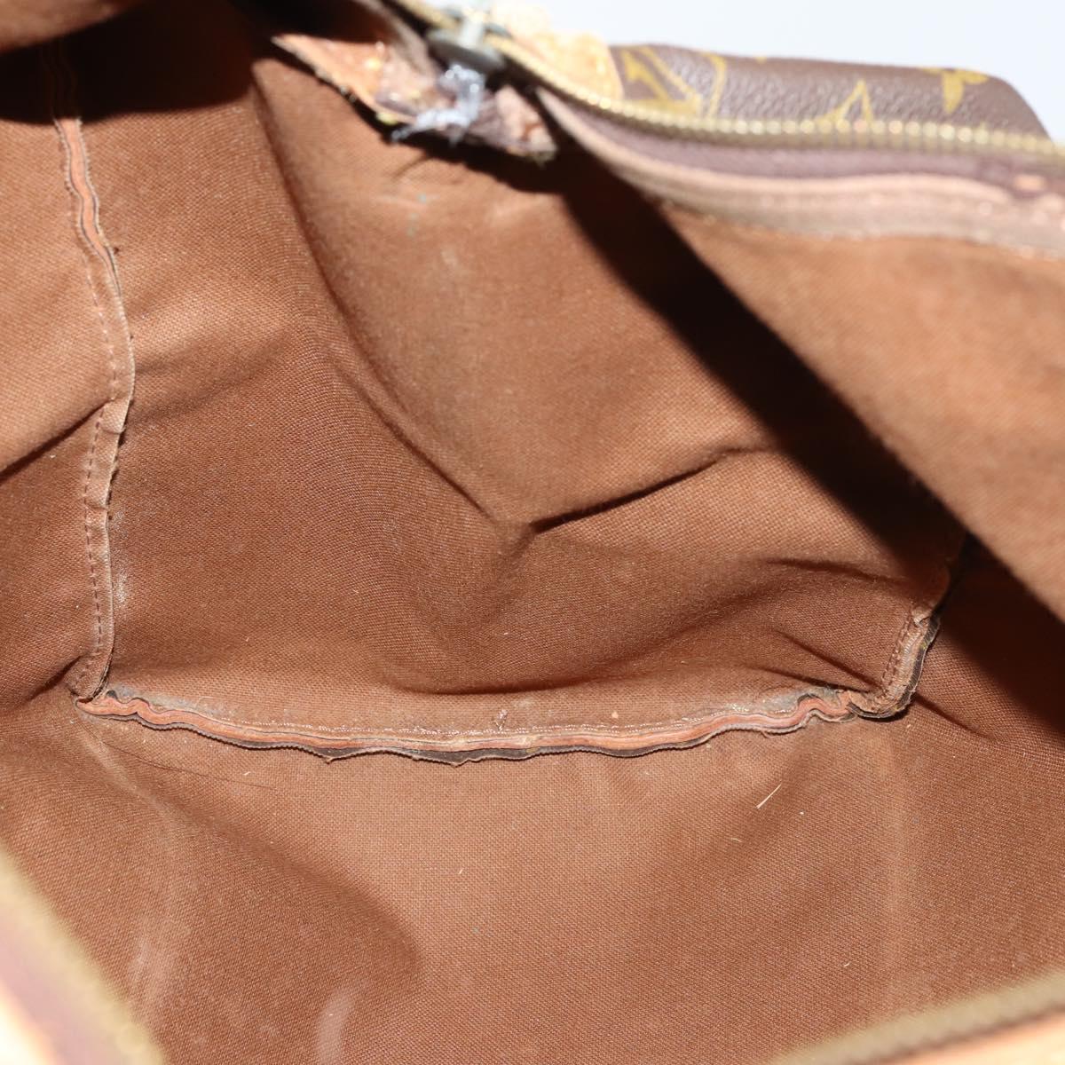 LOUIS VUITTON Monogram Sac Souple 45 Boston Bag Vintage M41624 LV Auth 143732