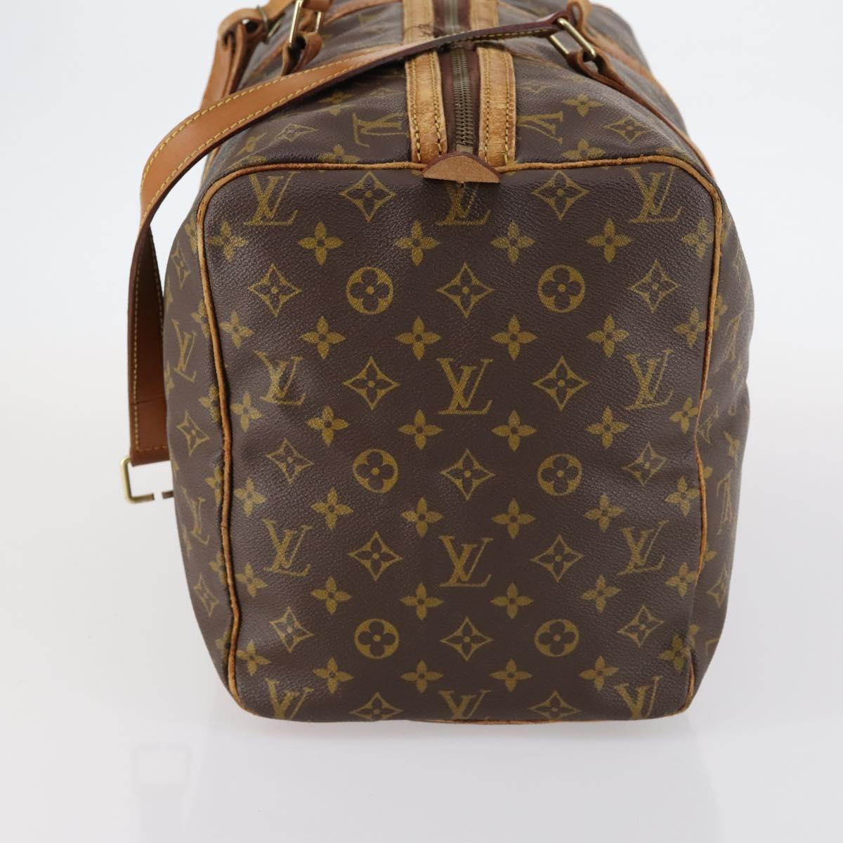 LOUIS VUITTON Monogram Sac Souple 45 Boston Bag Vintage M41624 LV Auth 143732