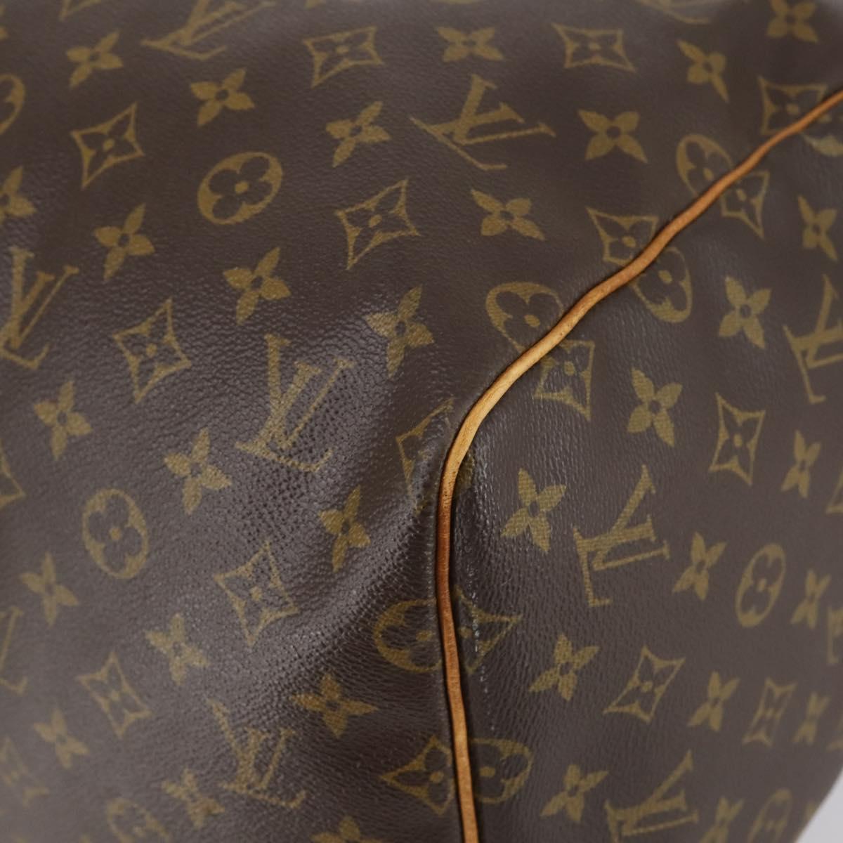 LOUIS VUITTON Monogram Keepall 55 Boston Bag M41424 LV Auth 143734