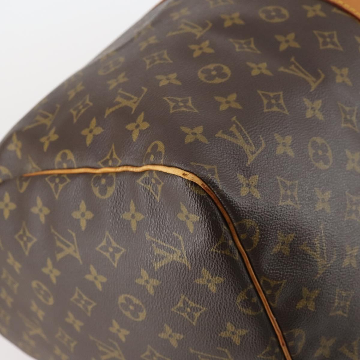 LOUIS VUITTON Monogram Keepall 55 Boston Bag M41424 LV Auth 143734