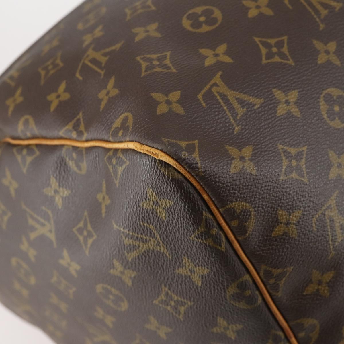 LOUIS VUITTON Monogram Keepall 55 Boston Bag M41424 LV Auth 143734