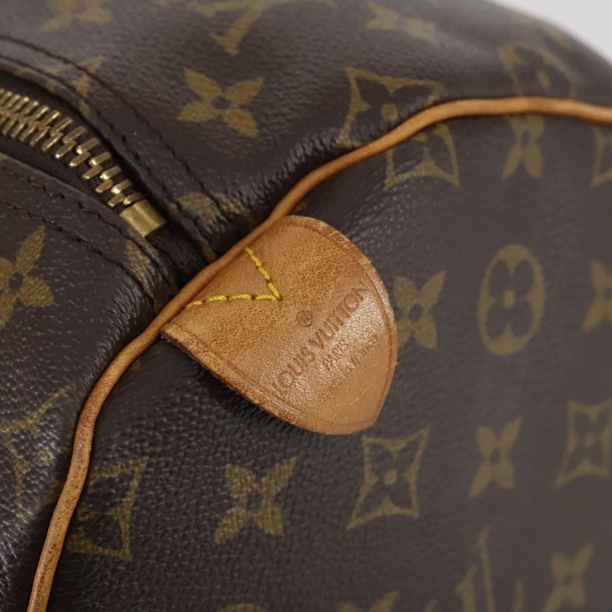 LOUIS VUITTON Monogram Keepall 55 Boston Bag M41424 LV Auth 143734