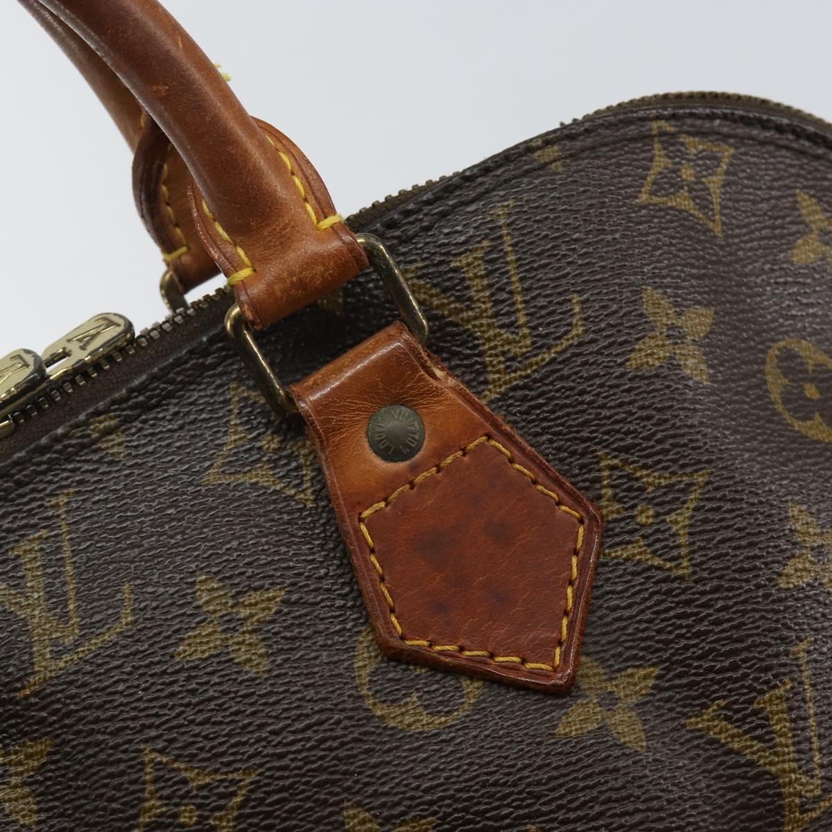 LOUIS VUITTON Monogram Alma Hand Bag M51130 LV Auth 143738