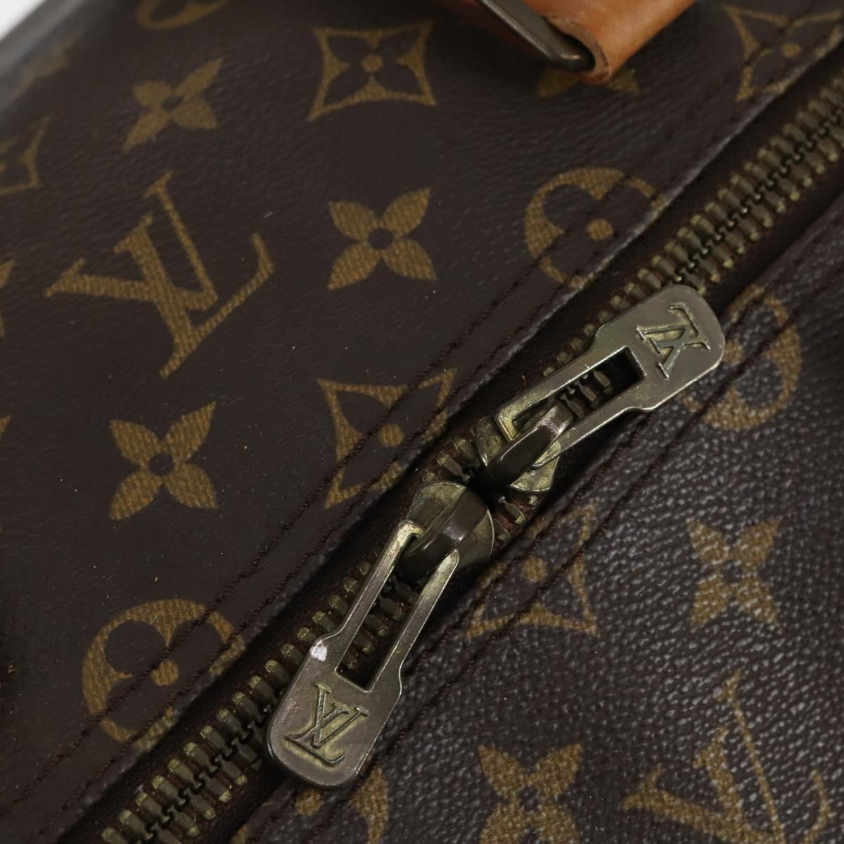 LOUIS VUITTON Monogram Keepall 55 Boston Bag M41424 LV Auth 143744