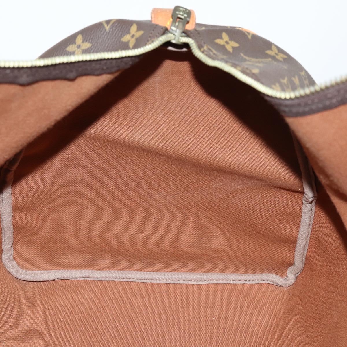 LOUIS VUITTON Monogram Keepall 55 Boston Bag M41424 LV Auth 143744