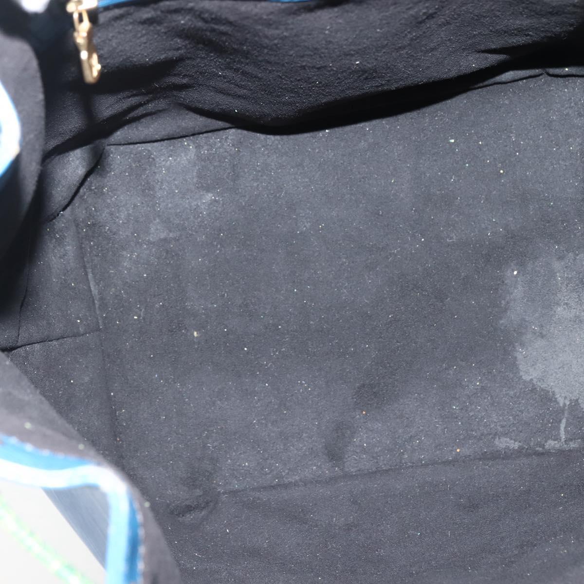 LOUIS VUITTON Epi Noe Shoulder Bag Bicolor Green Blue M44044 LV Auth 143746