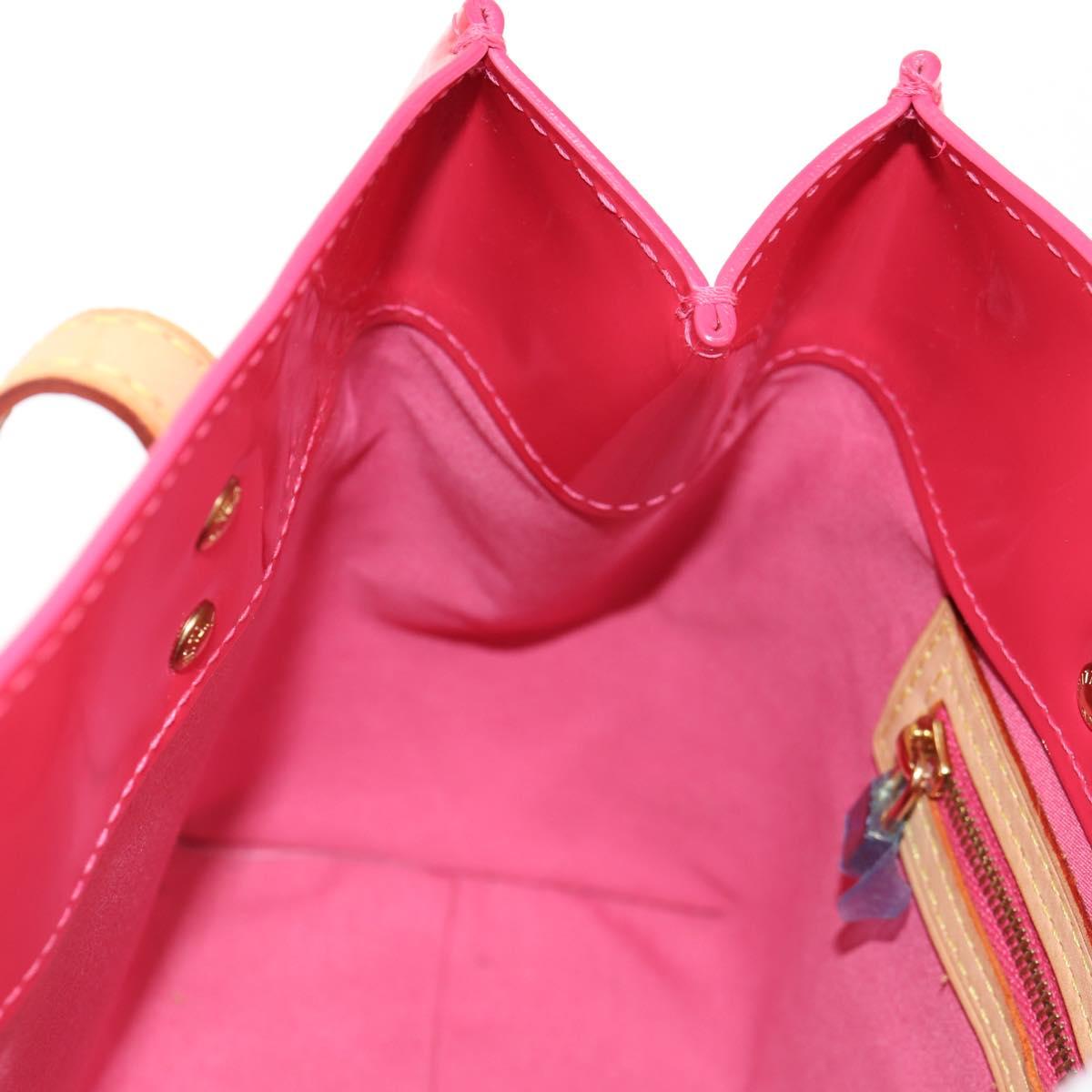 LOUIS VUITTON Monogram Vernis Reade PM Hand Bag Fran Boise M9132F Auth 143751V