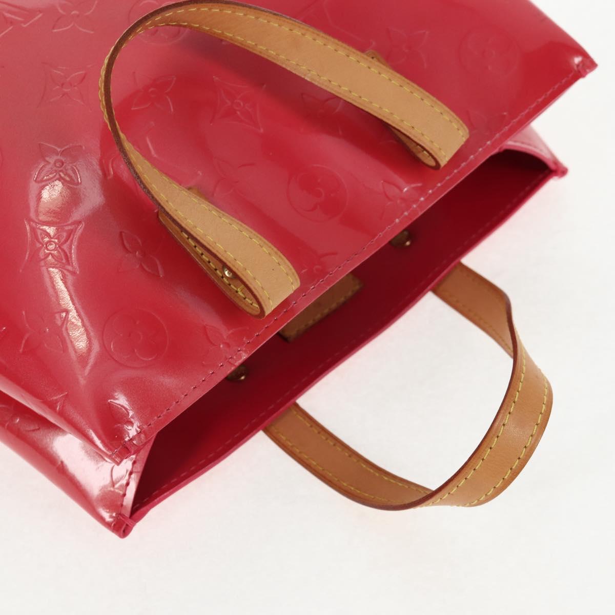 LOUIS VUITTON Monogram Vernis Reade PM Hand Bag Fran Boise M9132F Auth 143751V