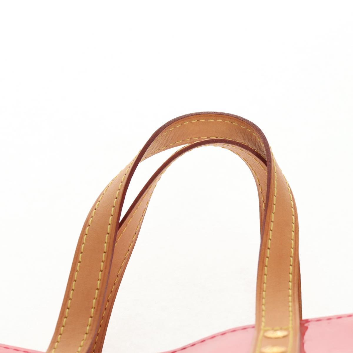 LOUIS VUITTON Monogram Vernis Reade PM Hand Bag Fran Boise M9132F Auth 143751V