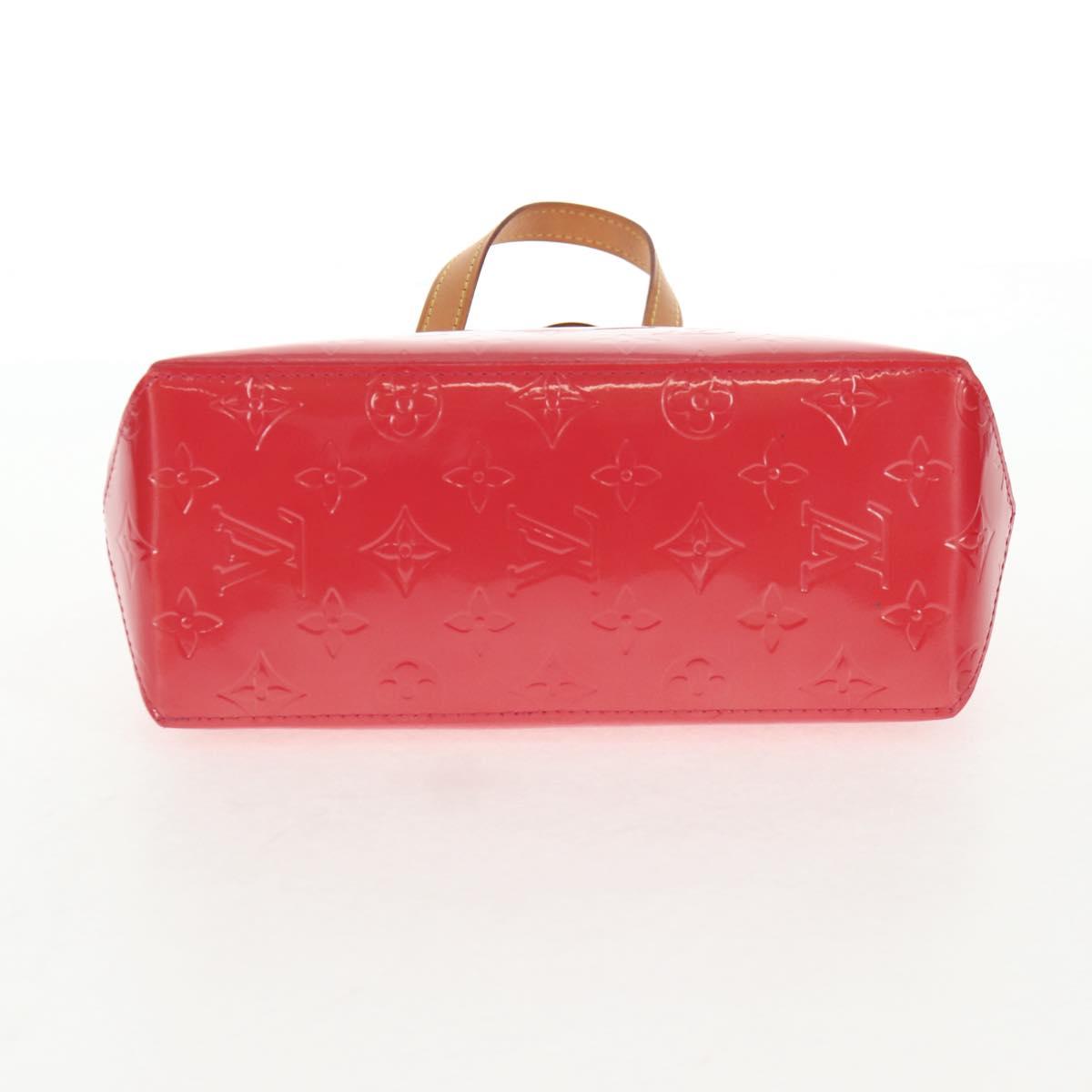 LOUIS VUITTON Monogram Vernis Reade PM Hand Bag Fran Boise M9132F Auth 143751V