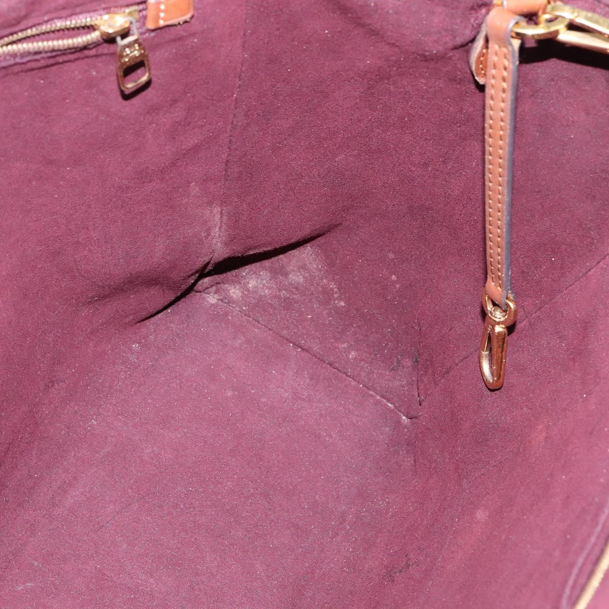 LOUIS VUITTON Damier Ebene Greenwich Hand Bag 2way N41337 LV Auth 143834