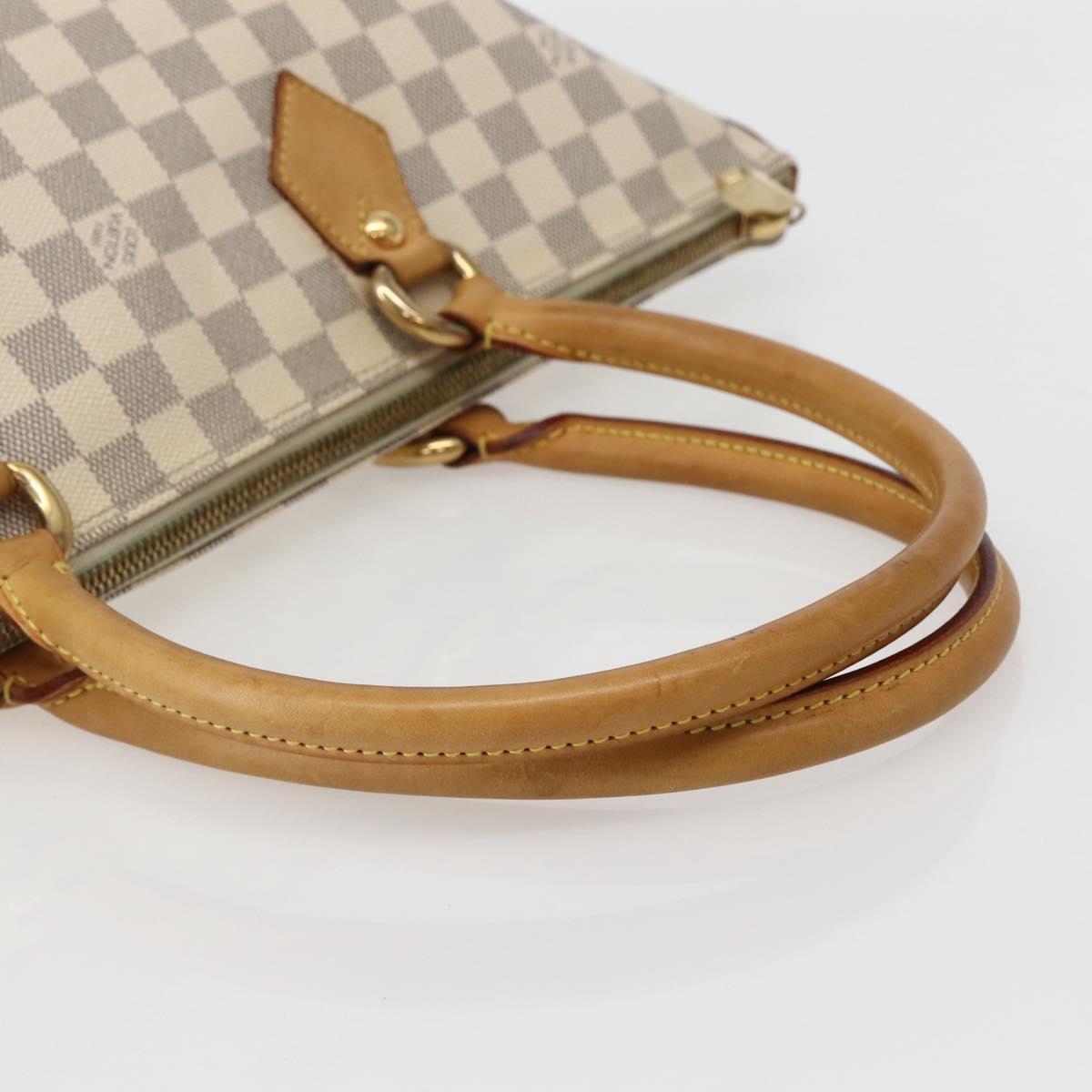 LOUIS VUITTON Damier Azur Saleya MM Tote Bag N51185 LV Auth 143835