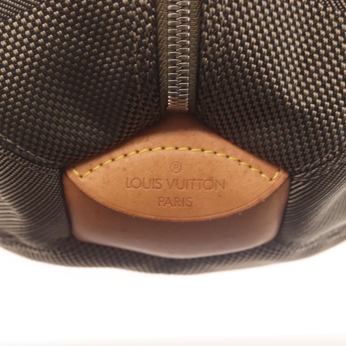 LOUIS VUITTON Damier Geant Akatan Boston Bag Tail M93064 LV Auth 143836