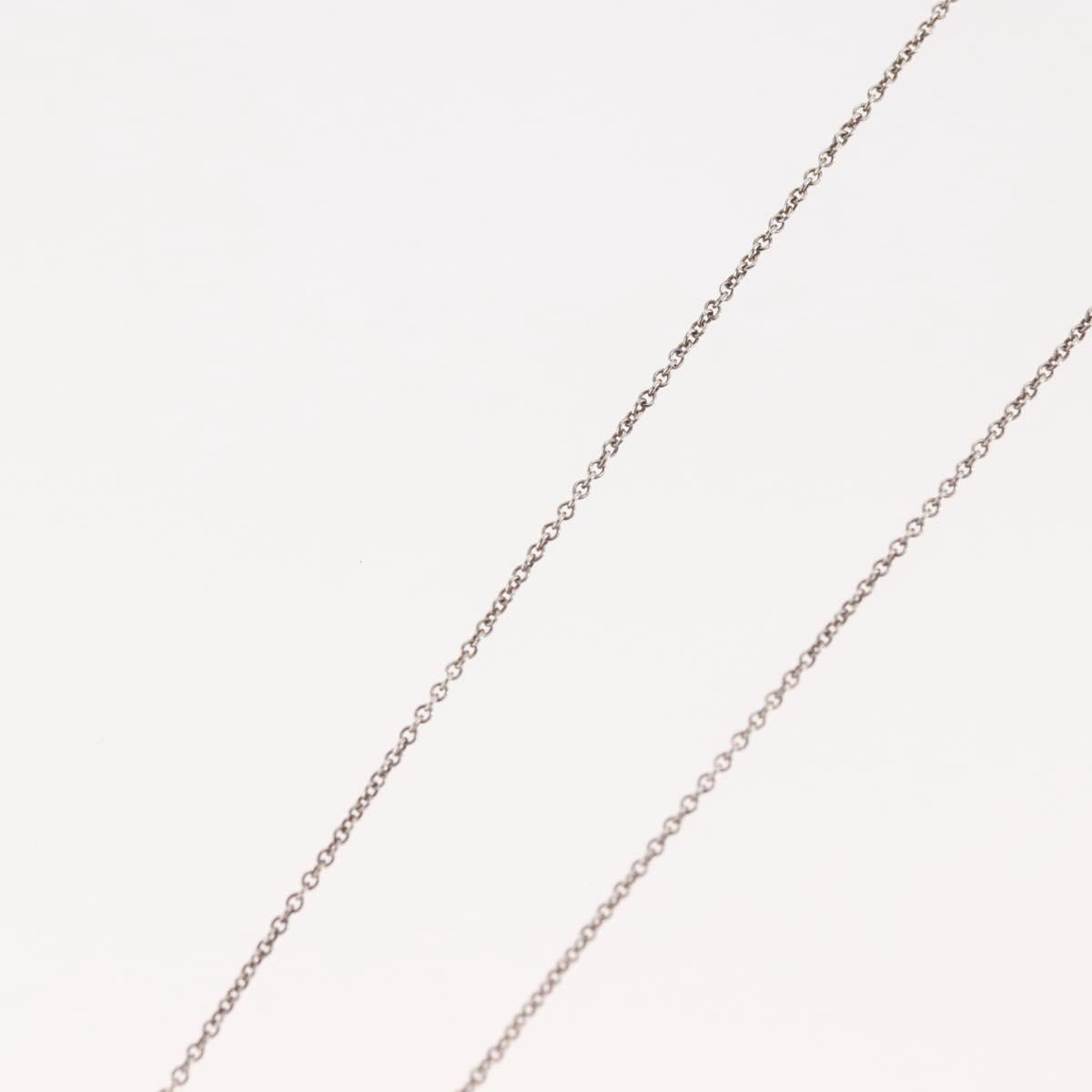 TIFFANY&Co. Bean Necklace Ag925 Silver Auth 143841