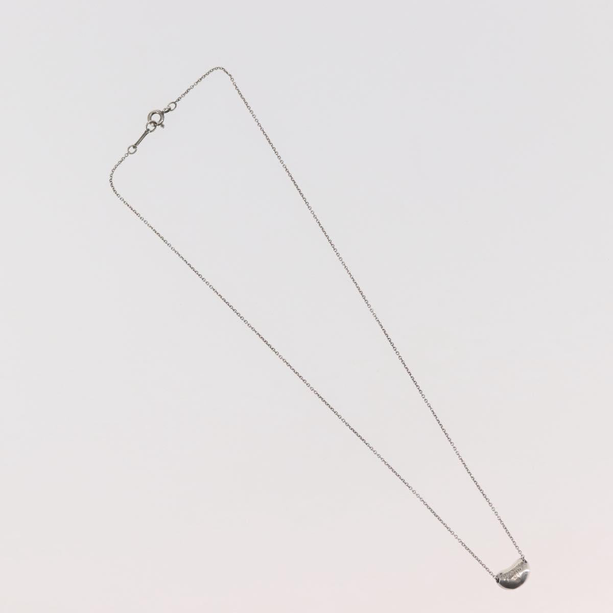 TIFFANY&Co. Bean Necklace Ag925 Silver Auth 143841