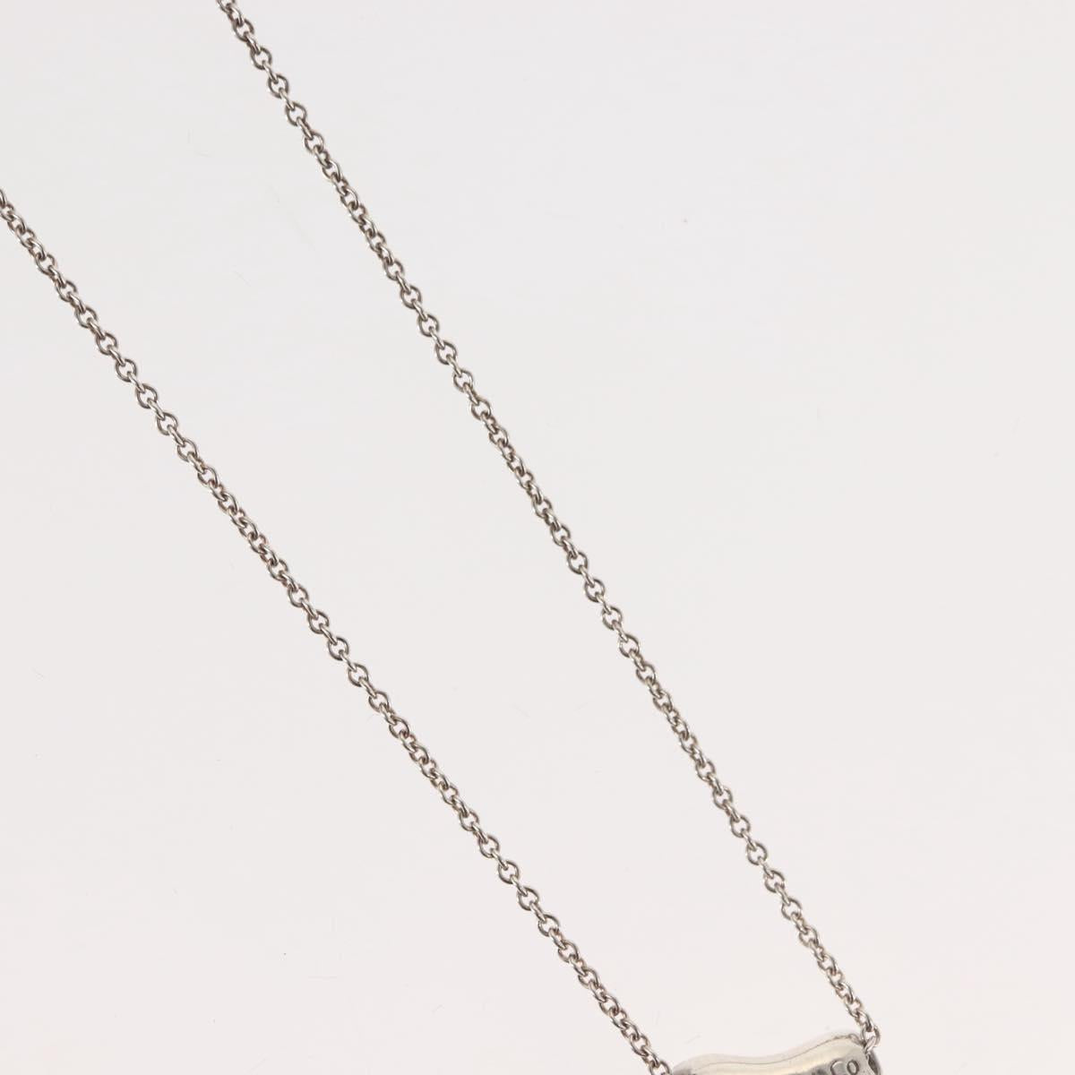TIFFANY&Co. Bean Necklace Ag925 Silver Auth 143841