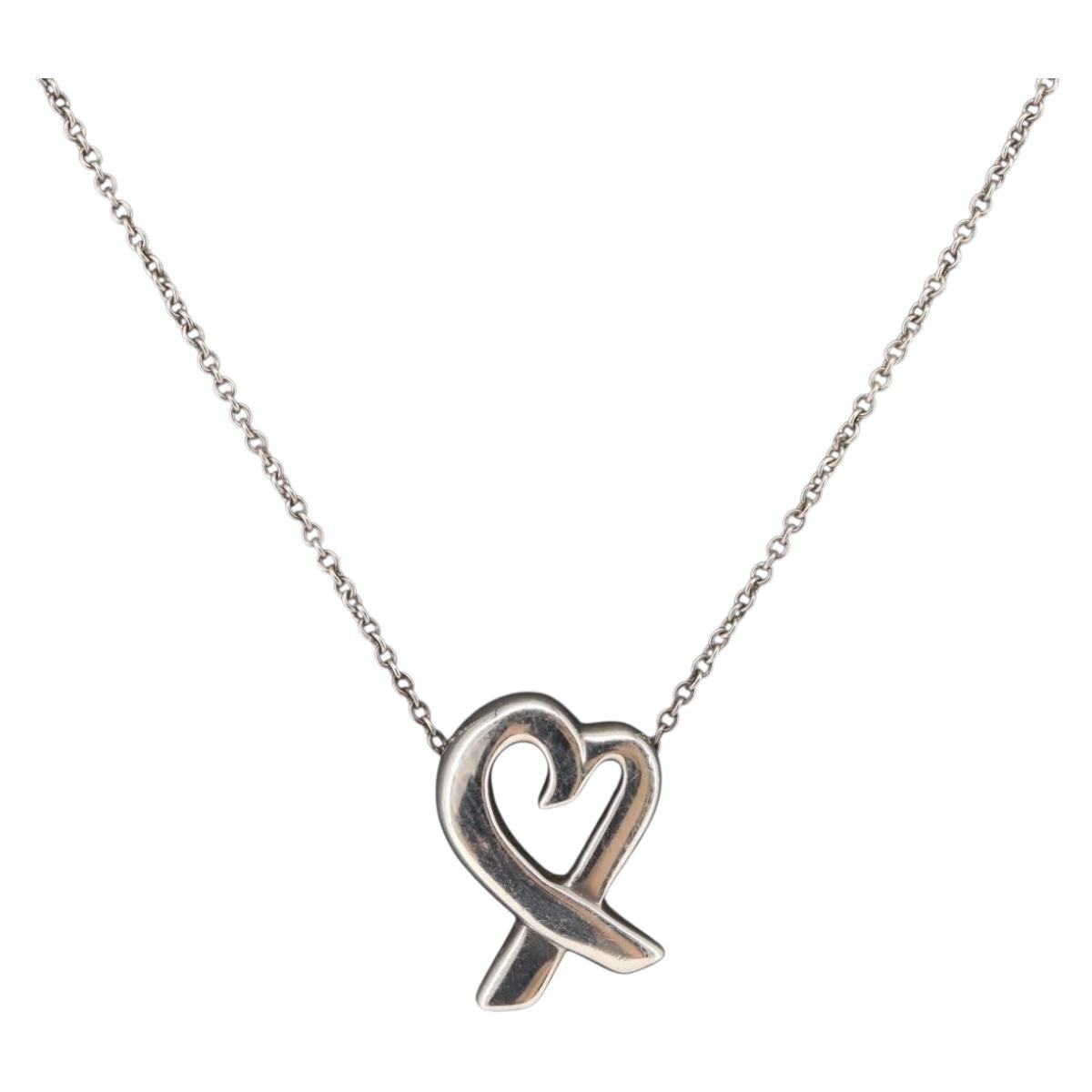 TIFFANY&Co. Necklace Ag925 Silver Auth 143845