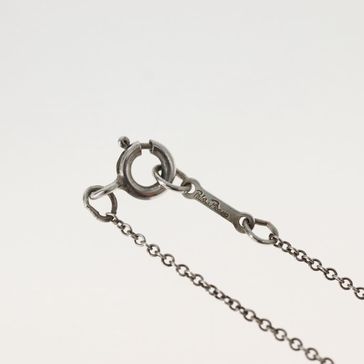 TIFFANY&Co. Loving Heart Necklace Ag925 Silver Auth 143850