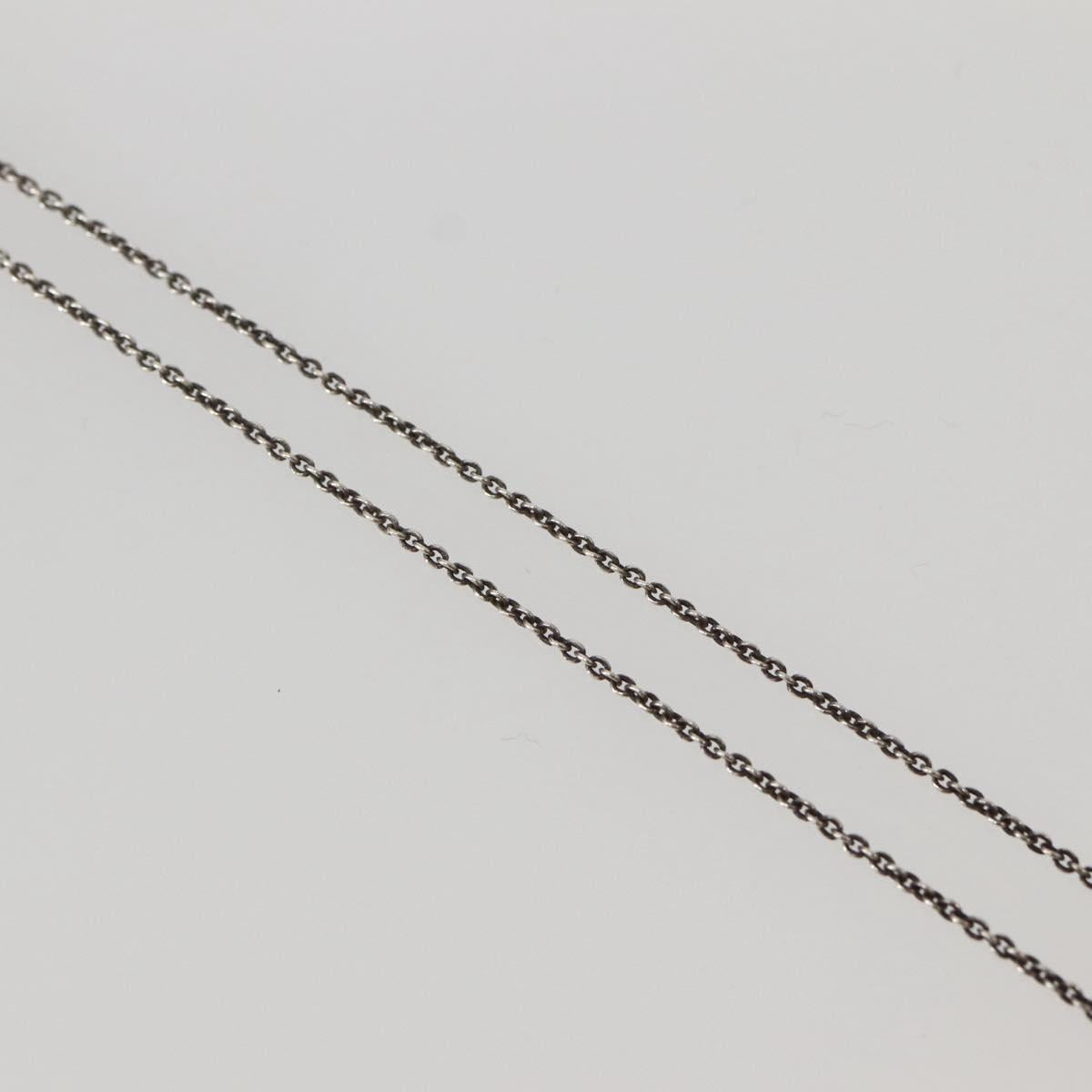 TIFFANY&Co. Cross Kiss Necklace Ag925 Silver Auth 143851