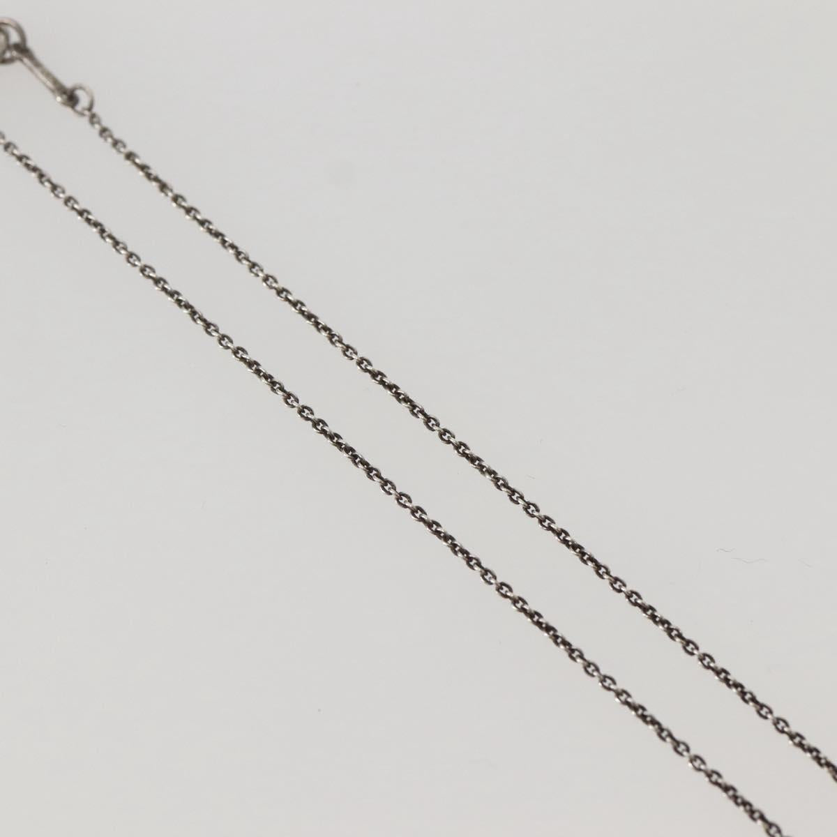 TIFFANY&Co. Cross Kiss Necklace Ag925 Silver Auth 143851