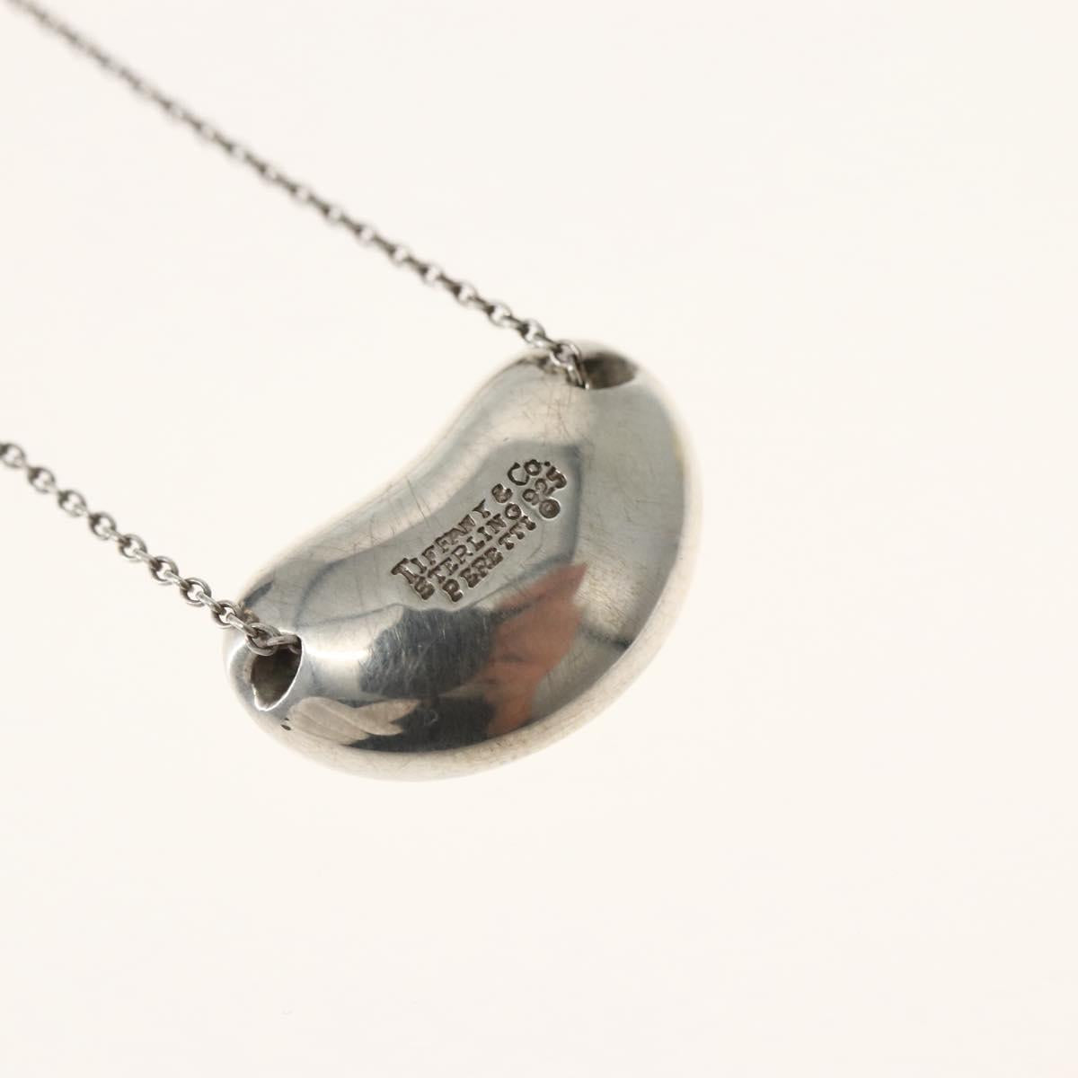 TIFFANY&Co. Bean Necklace Ag925 Silver Auth 143852