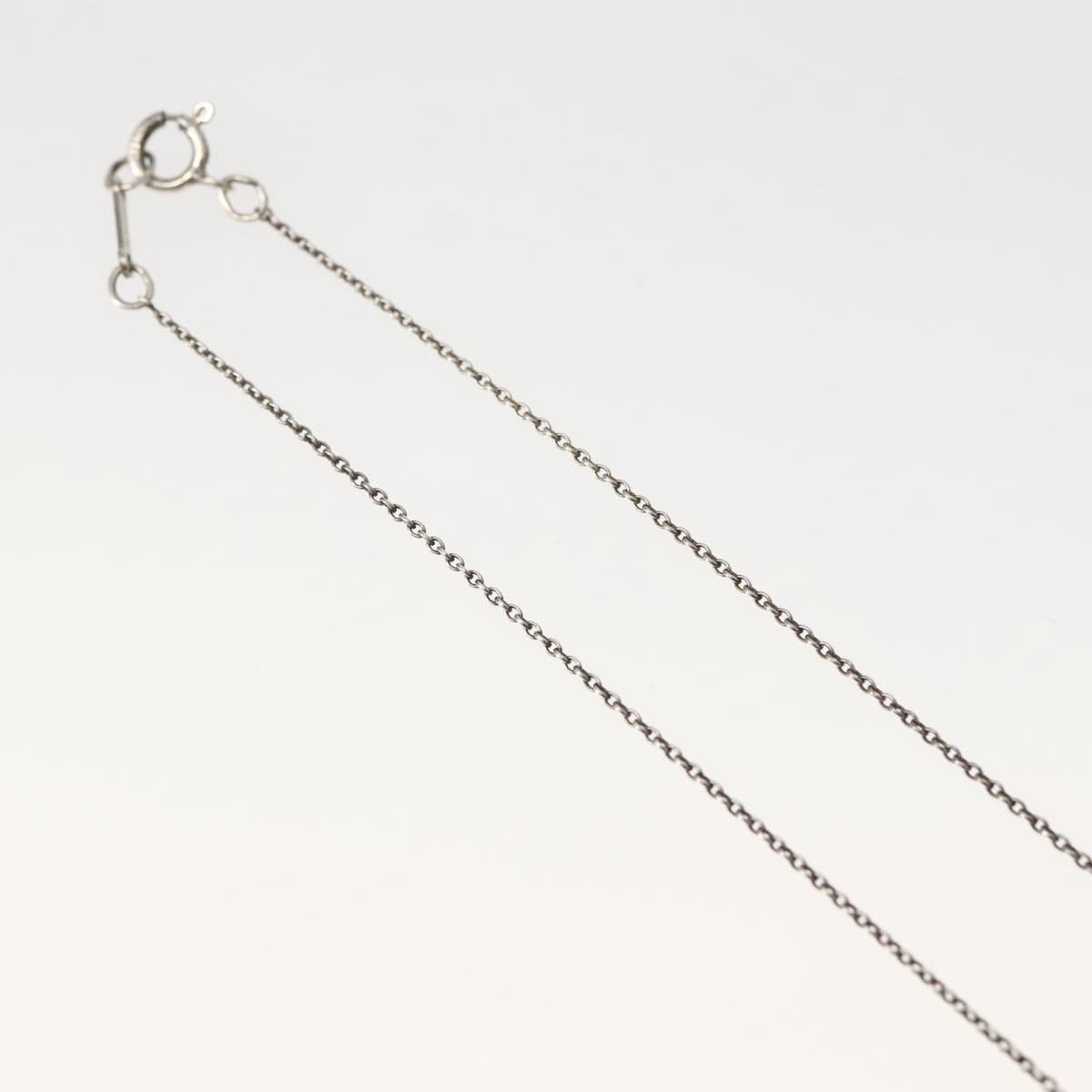 TIFFANY&Co. Bean Necklace Ag925 Silver Auth 143852