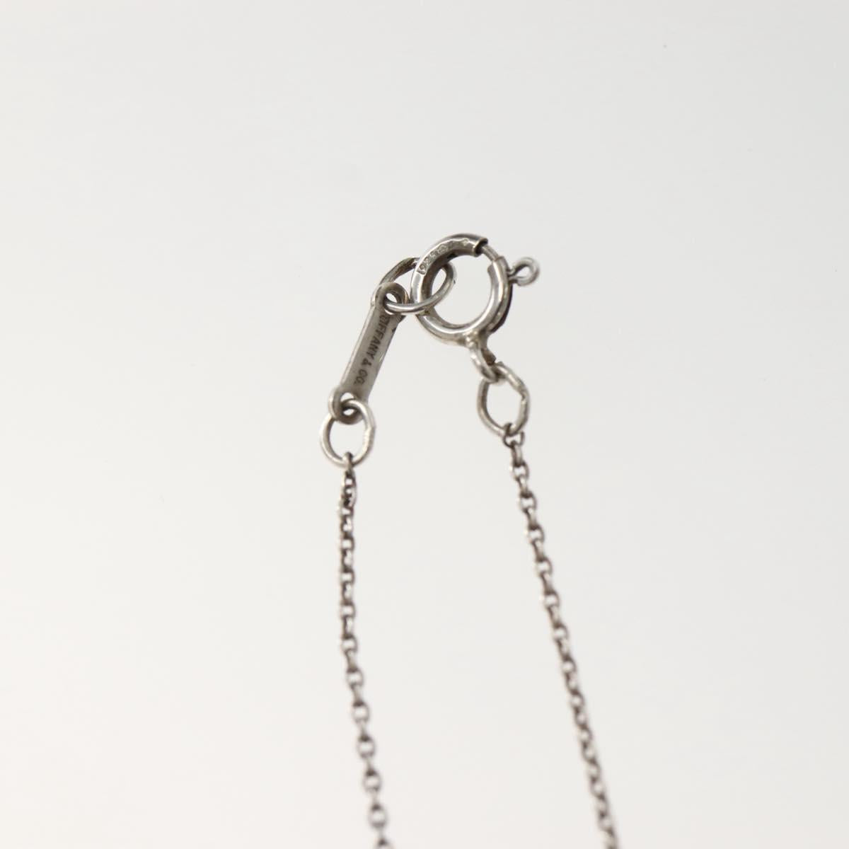 TIFFANY&Co. Bean Necklace Ag925 Silver Auth 143852