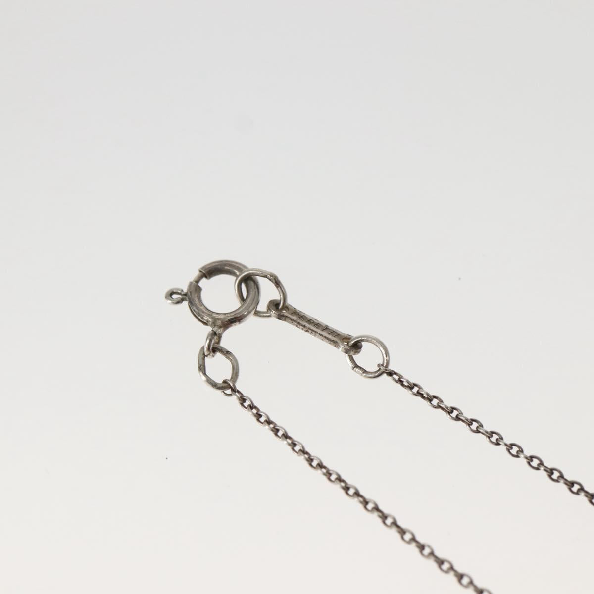 TIFFANY&Co. Bean Necklace Ag925 Silver Auth 143852