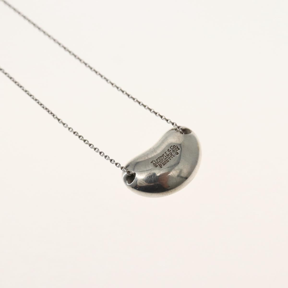 TIFFANY&Co. Bean Necklace Ag925 Silver Auth 143852