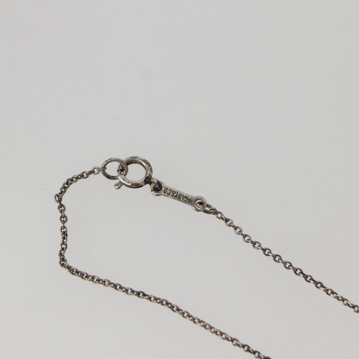 TIFFANY&Co. Bean Necklace Ag925 Silver Auth 143854