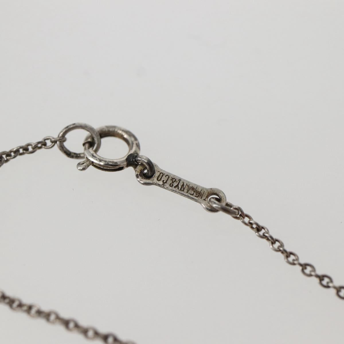 TIFFANY&Co. Bean Necklace Ag925 Silver Auth 143854