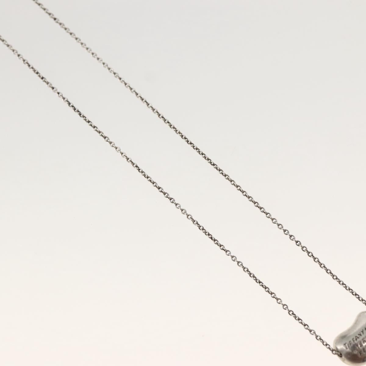 TIFFANY&Co. Bean Necklace Ag925 Silver Auth 143854