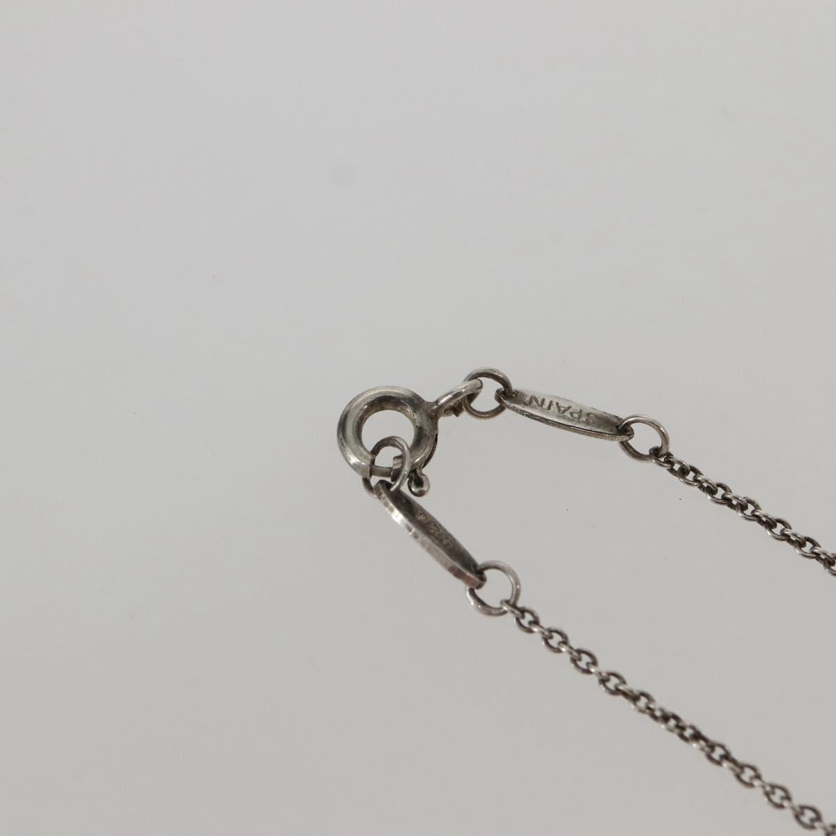 TIFFANY&Co. Scribble Necklace Ag925 Silver Auth 143855