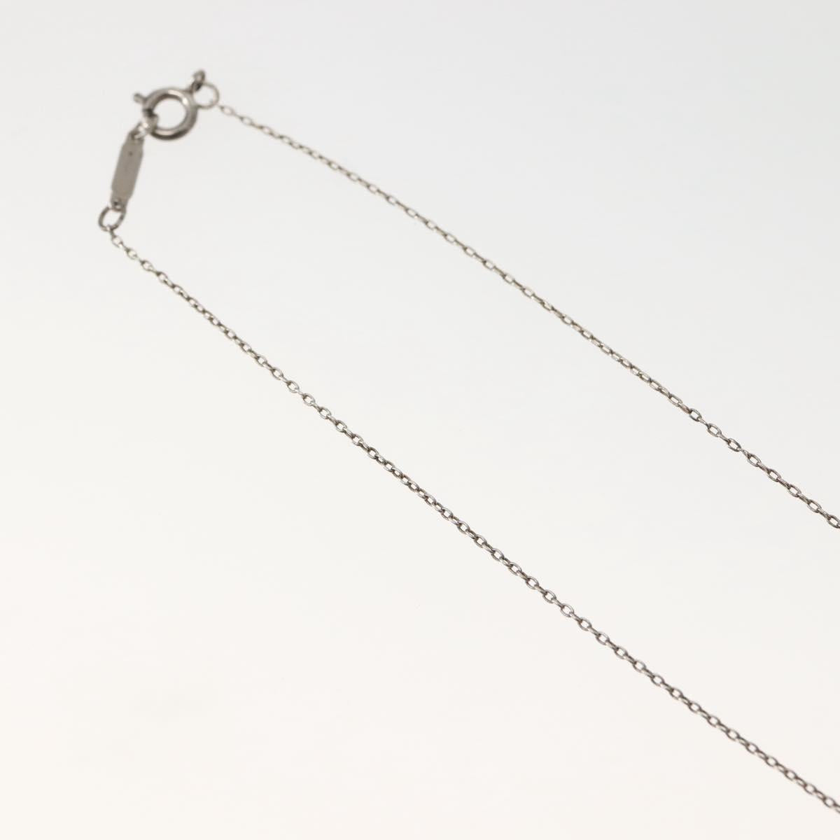 TIFFANY&Co. Bean Necklace Ag925 Silver Auth 143857