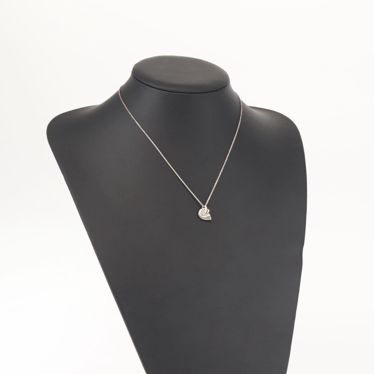 TIFFANY&Co. Horn Necklace Ag925 Silver Auth 143859