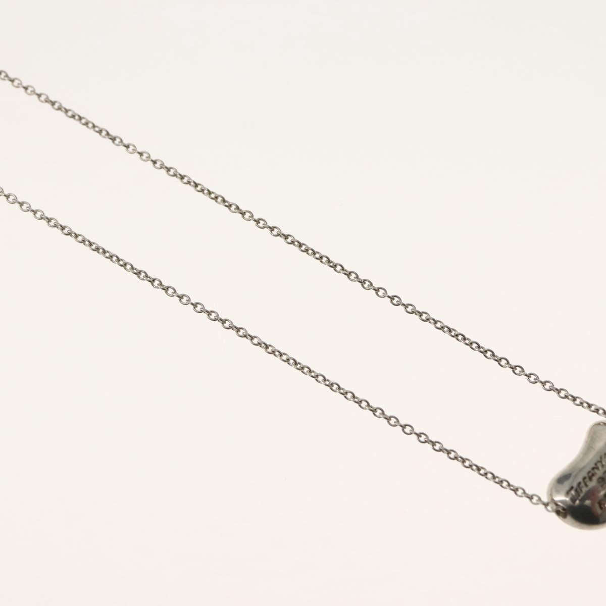 TIFFANY&Co. Bean Necklace Ag925 Silver Auth 143862
