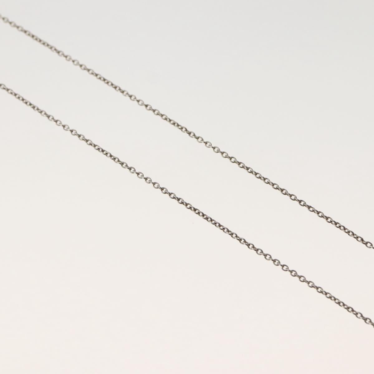 TIFFANY&Co. Bean Necklace Ag925 Silver Auth 143862