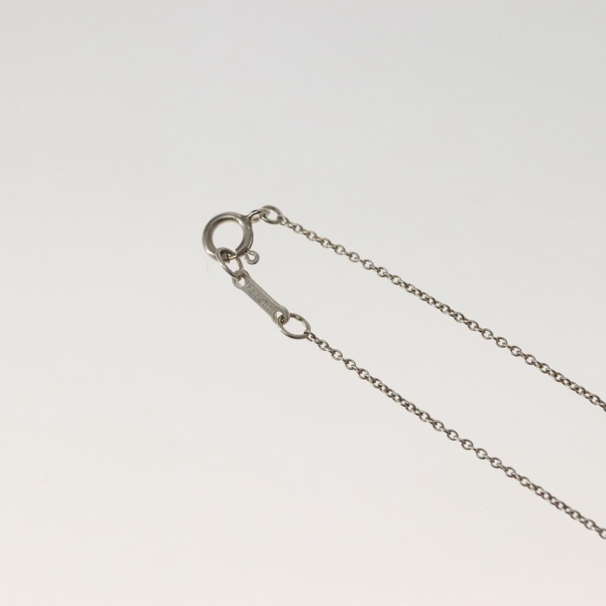 TIFFANY&Co. Bean Necklace Ag925 Silver Auth 143862