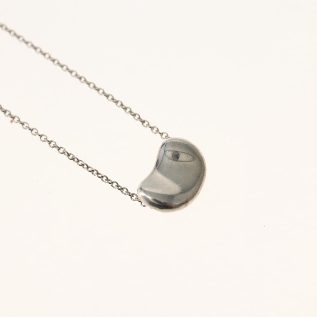 TIFFANY&Co. Bean Necklace Ag925 Silver Auth 143862