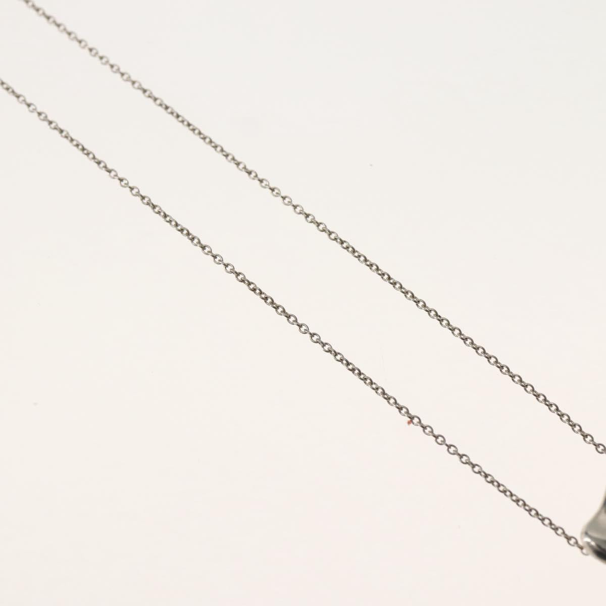 TIFFANY&Co. Bean Necklace Ag925 Silver Auth 143862