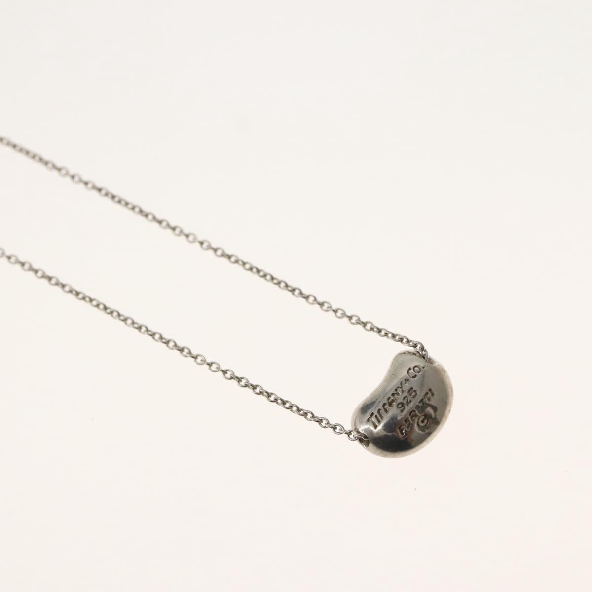 TIFFANY&Co. Bean Necklace Ag925 Silver Auth 143862