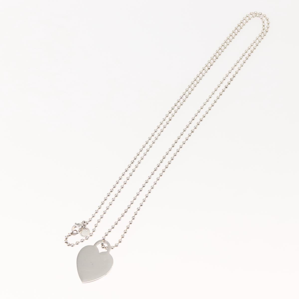 TIFFANY&Co. Return to Heart Necklace Ag925 Silver Auth 143863