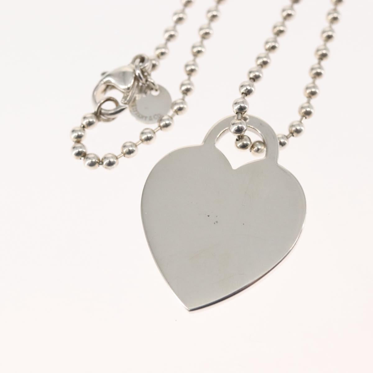 TIFFANY&Co. Return to Heart Necklace Ag925 Silver Auth 143863
