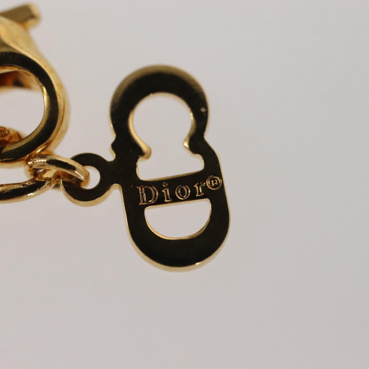 Christian Dior Necklace metal Gold Auth 143870