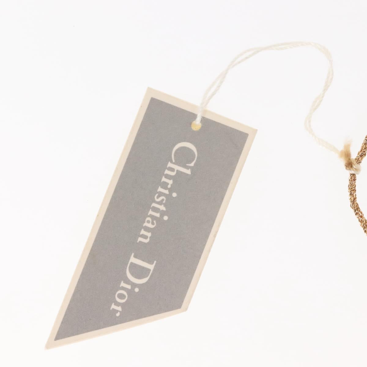 Christian Dior Necklace metal Gold Auth 143871